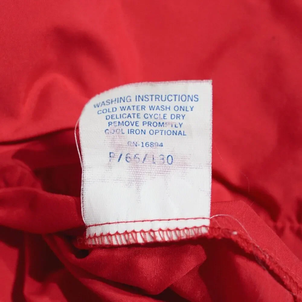 VTG 90s USA Oversized Nylon Lipton Tennis Championship Hooded Windbreaker Men XL